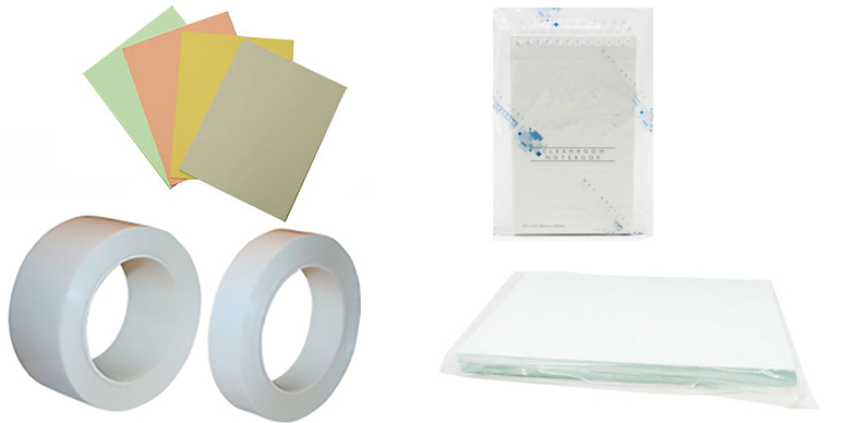 Cleanroom notebooks and cleanroom paper from Connecticut Clean Room Corporation and ValuTek