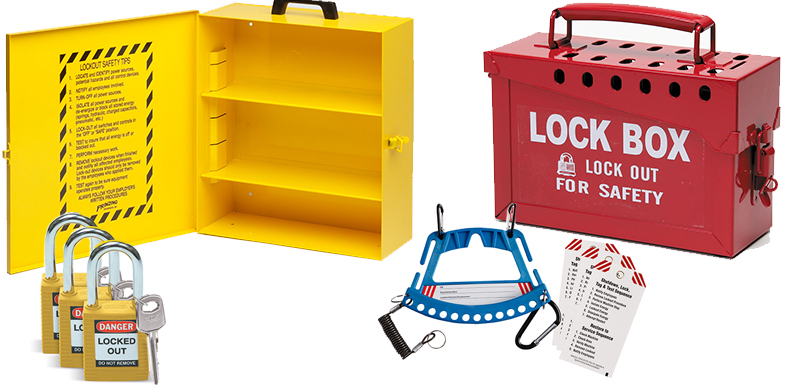 Lockout Tagout Systems and other Lockout Equipment by Brady Worldwide Inc