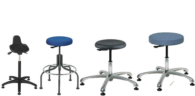 Polyurethane Stools, Task Stools, and Office Stools by Bevco Ergonomic Seating, Gibo/Kodama Seating and Industrial Seating