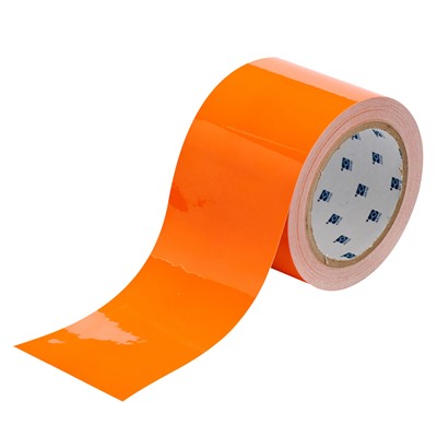 Brady 104346 - ToughStripe Floor Marking Tape - 2 Mil - 3" x 100' - Orange