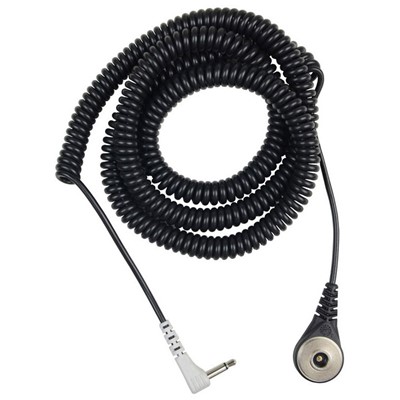 SCS 2236 - MagSnap 360 Coil Cord - 0.116 Mono Jack - Angled - Gray Mold- 20'