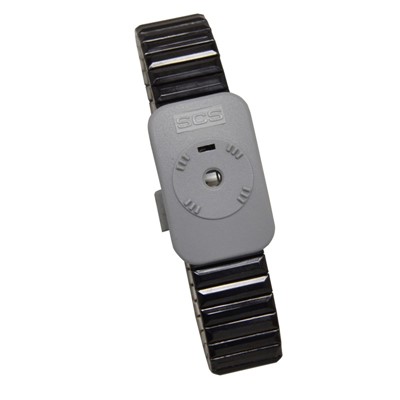 SCS 2386 - Dual-Wire Metal Wristband - Large