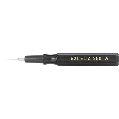 Excelta 260A - 0.010" Black Micro-Spatula - 2.5"