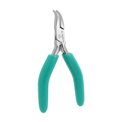 Excelta 2629 - 2-Star 60° Bent Nose Pliers - Smooth - 4.5"