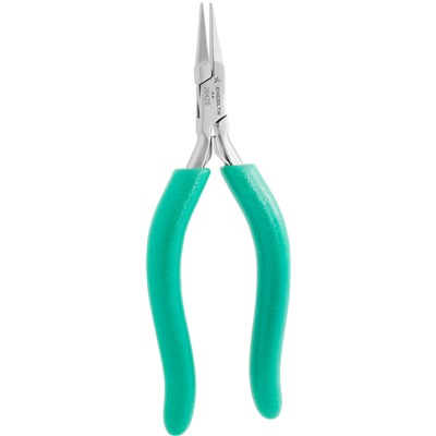 Excelta 2642S - 2-Star Flat Tip "Duck Bill" Pliers - Smooth - 6"