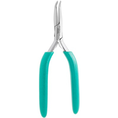 Excelta 2829L - 2-Star 60° Bent Nose Pliers - Smooth - 6"