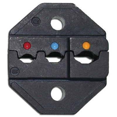 Eclipse 300-101 - Lunar Series Crimper Die Set - Insulated Terminals - AWG 22-10 Thin Style - Red/Yellow/Blue