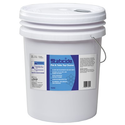 ACL Staticide 6001-5 - Mat & Table Top Cleaner - 5-Gallon