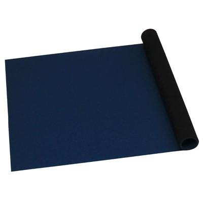 Charleswater/Desco Industries - 66404 - Statfree T2 Plus Dissipative Dual Layer Rubber Roll - .060"x24" x 40' - Dark Blue