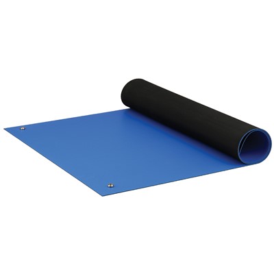 ACL Staticide 8285RBR2440 - Dualmat Series 2-Layer Static Dissipative Matting - 24" x 40' - Royal Blue