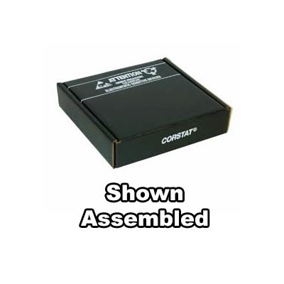 Conductive Containers (CCI) 3230-6C - CorRec-Pak® Shipping Box Only (Shipped Flat) - ESD-Safe - 10.5" x 8.5" x 2.5" - 50/Set