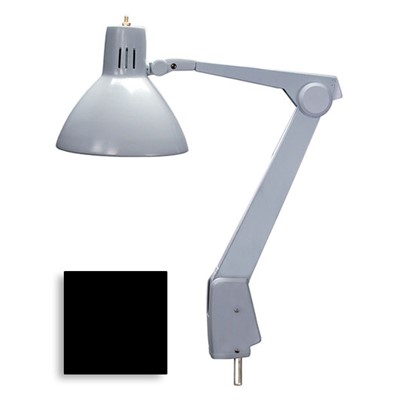 Dazor 604A-BK - CFL/Incandescent Lamp w/Floating Arm - 31" Reach - Pivot Only - Black