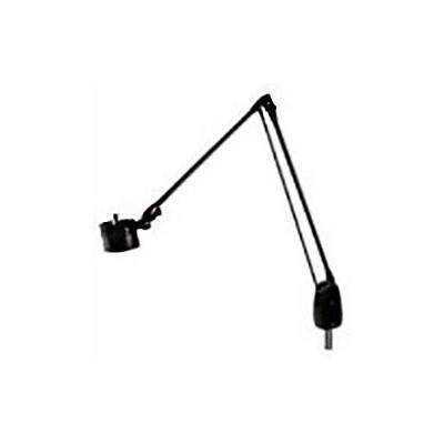 Dazor LED-CA37-BK - EcoFlex LED Lamp w/Pivot Base - 34" Reach - Dimmable Switch - 14W - Black