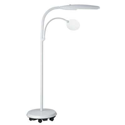 Daylight Company U23030-01 - Swan Floor Lamp - Fluorescent - 23.6" Reach