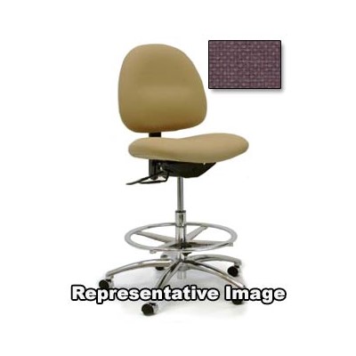 Gibo/Kodama 3000AT-F117-01 - Stamina 3000 Series Desk Height Chair - Autonomous Control - 17"-21" - Fabric - Mauve