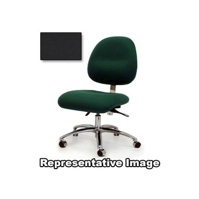 Gibo/Kodama C4000IT-V557-01 - Synchron 4000 Series Class 100 Cleanroom Desk Height Chair - Independent Tilt Control - 18"-23" - Vinyl - Black