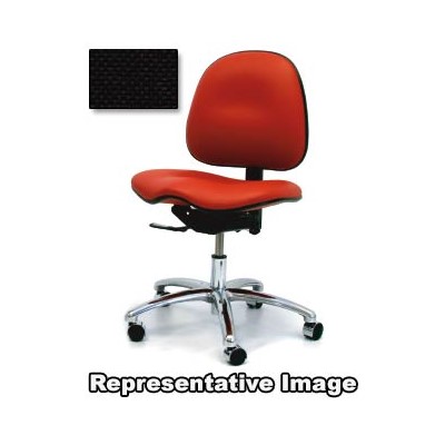 Gibo/Kodama 7000AT-F132-01 - Stamina 7000 Series Desk Height Chair - Autonomous Control - 17"-21" - Fabric - Black