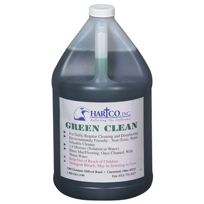 Hartco CRF-0001 - Green Clean Mat Cleaner - Daily Normal Cleaning - Gallon