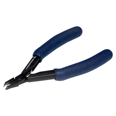 Lindstrom HS-8247 - Long Precision 45° Tapered Head Oblique Cutter - 0.2 mm-1 mm - L Head Size - Flush - 5.90" L