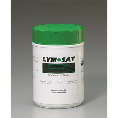 FG Clean Wipes (Formerly Essentra Porous Technologies) 6-LS7030-685 - LYMSAT® Wipe - 70% IPA/30% DI - 6" x 8.5" - 1 Canister w/11 Refills