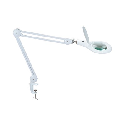 Eclipse MA-1209LA - LED Table Clamp Magnifier Lamp - 5-Diopter - 110V