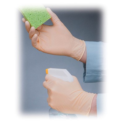 PIP 62-321PF - Ambidextrous Disposable Latex Gloves - Exam Grade - Fully Texturized - Powder-Free - 5 mil - 100/Box