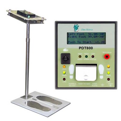 Transforming Technologies PDT800K - Digital Display ESD Tester & Foot Plate w/Stand