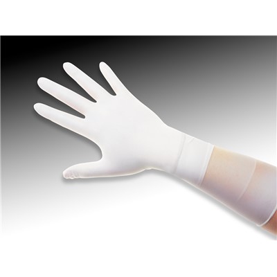 QRP Q095 - Qualatrile XC Nitrile Clean Room Gloves - 9" - White - 100/Pack