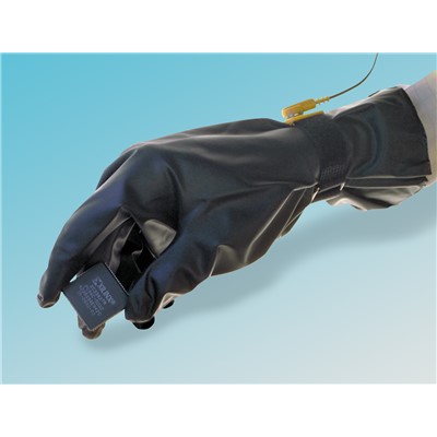 QRP 27G - PolyTuff Urethane Conductive Clean Room Gloves - 1.5 mil - 12" - 10 Packs/Case