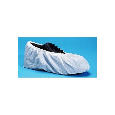 Keystone Safety SC-CPE-LG - Cross Linked Polyethylene Shoe Cover - Water Resistant - Cleanroom Class 5 - Large - White - 3 Bags/Case
