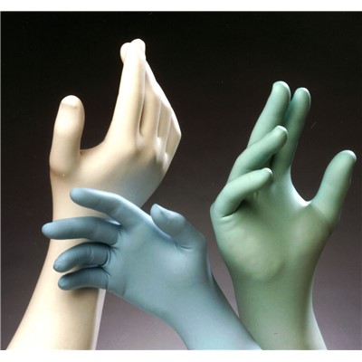 TechNiGlove TN1200 Series Class 10 Critical Environment Powder Free Nitrile Gloves - 12" - Blue - 10 Polybags/Case