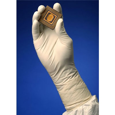 TechNiGlove TN2000W-E Series Class 100 ESD Controlled Environment Nitrile Gloves - 12" - White - 10 Polybags/Case