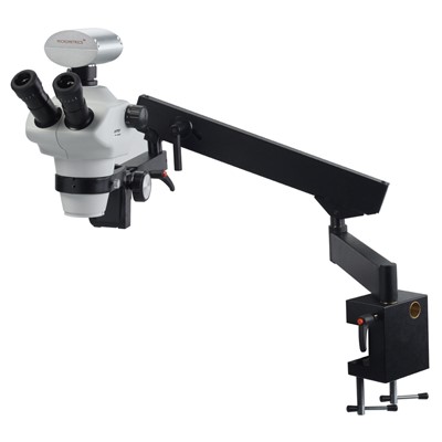 Unitron 13137 - Z850 Series Trinocular Zoom Stereo Microscope - Flexible Arm Stand