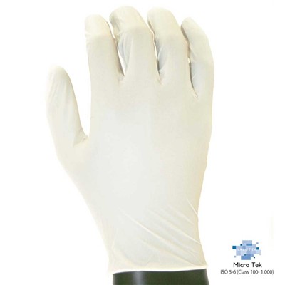 Valutek VTGNUTPFB95 - MicroTek Ultra-Thin Nitrile Gloves - Powder-Free - 9.5" L - ESD Compliant - 10 Bags/Case