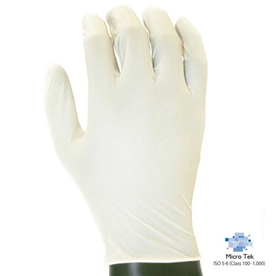 Valutek VTGNUTPFB95-MD - MicroTek Ultra-Thin Nitrile Gloves - Powder-Free - 9.5" L - ESD Compliant - Medium - 10 Bags/Case