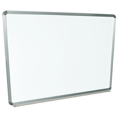 Luxor/H Wilson WB4836W - Wall-Mounted Marker Board - 48" x 36" - White Surface