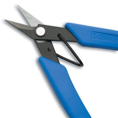 Xuron 9180AS - Kevlar® Fiber Shear Cutter w/Static Control Grips - Shear - Serrated - 5.76"