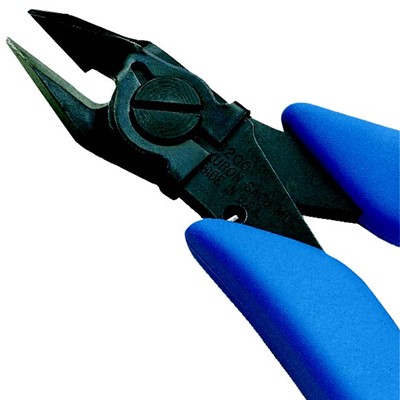 Xuron 9200LHASF - Long Handle Tapered Head Micro-Shear® Flush Cutter w/Static Control Grips & Lead Retainer - Flush - 5.75"