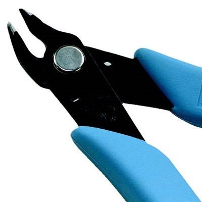 Xuron 280-IIAS - Angled Head Micro-Shear® Flush Cutter w/Static Control Grips - Flush - 5.11"