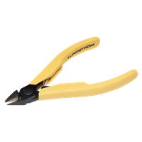 Lindstrom 8143 - Precision Diagonal Cutter w/Tapered Head - S Head Size - Micro-Bevel - 4.33" L