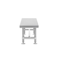 InterMetro Industries (Metro)  GB948S - Stainless Steel Gowning Bench - 9" W x 48" L x 18" H - Silver