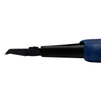 Lindstrom HS-8248 - Long Precision 45° Tapered & Relieved Head Oblique Cutter - 0.2 mm-0.8 mm - L Head Size - Flush - 5.90" L