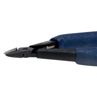 Lindstrom HS 8161 - Long Precision Diagonal Cutter w/Oval Head & ESD Safe Handle - L Head Size - Flush - 6.19" L