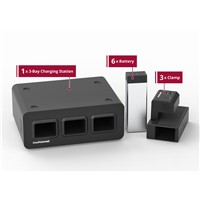 Luxor KBEP-6B3C3 Medium Use Bundle - KwikBoost EdgePower™ Desktop Charging Station System