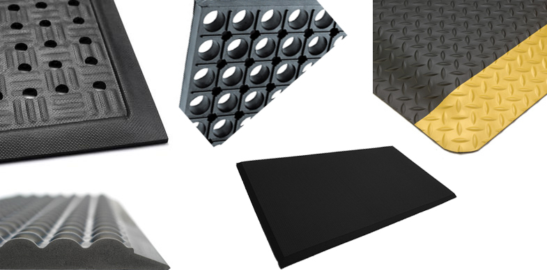 Anti Fatigue Floor Mats from Ergomat, M and A Matting, SCS, Transforming Technologies and Wearwell