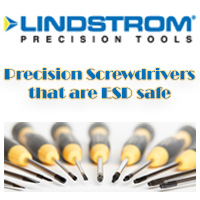 Lindström Precision Screwdrivers are ESD safe 