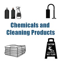 Chemicals, Cleaning, Wipes, and Dispensers