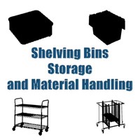 Shelving, Bins, Storage and Material Handling
