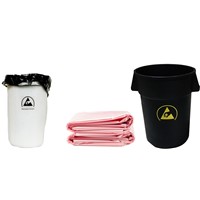 ESD-Safe Trash Cans and Liners