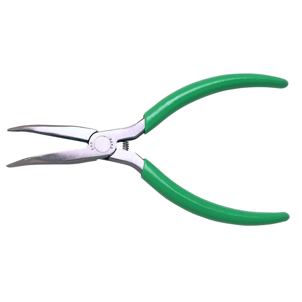 5 45° Curved Long Nose Pliers